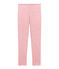 Little girl's wool and cotton leggings CHEEK pink/MARSHMALLOW white
