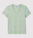 Women's Straight Fit Organic Cotton V-Neck T-Shirt