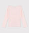 Girls' Screen Printed T-Shirt FLEUR pink