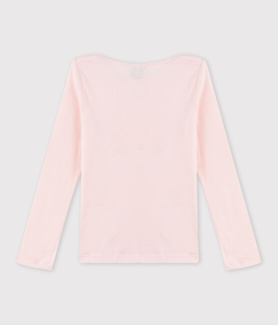 Girls' Screen Printed T-Shirt FLEUR pink