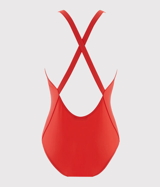 Women's 1-piece swimsuit with crossover back GROSEILLER