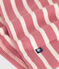 Babies' Long-Sleeved Thick Jersey Dress ROSEWOOD pink/AVALANCHE