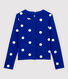Women's Printed Linen and Cotton Blend Cardigan