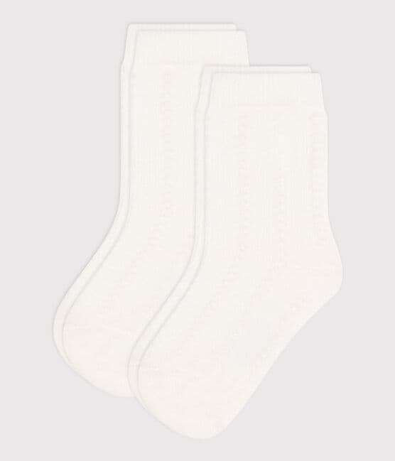 Babies' Plain Cotton Jersey Socks - 2-Pack variante 2