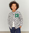 Boys' Baseball Coat SUBWAY grey/SMOKING blue