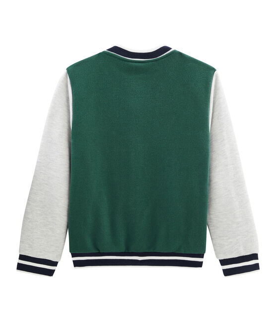 Boys' Baseball Jacket SOUSBOIS green