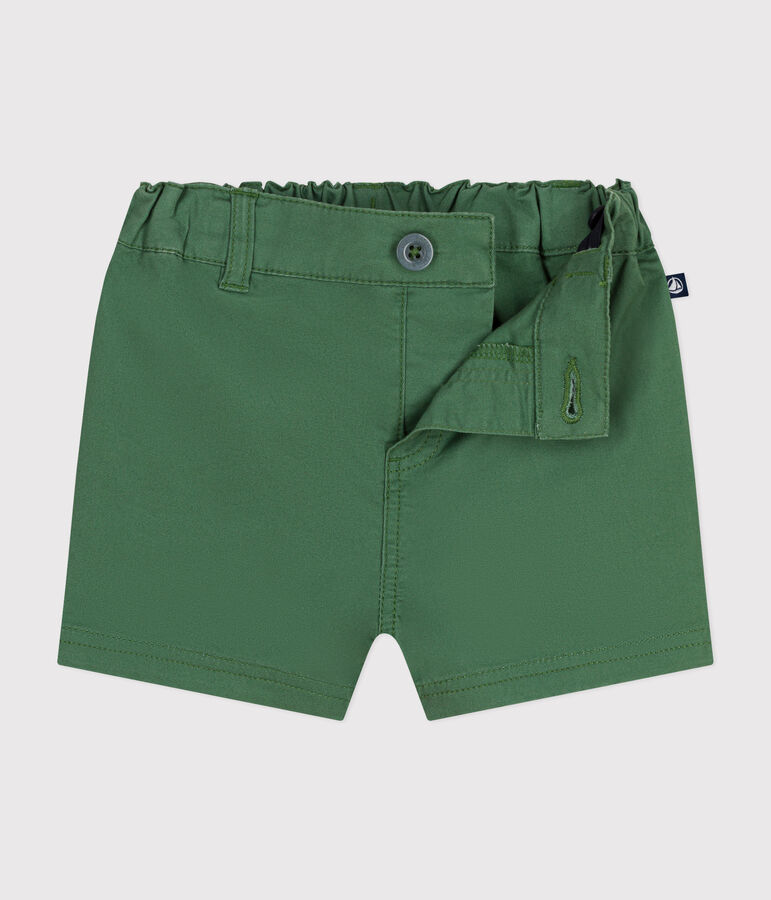 Babies' serge shorts PALMERAIE green