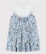 Girls' Printed Poplin Dress