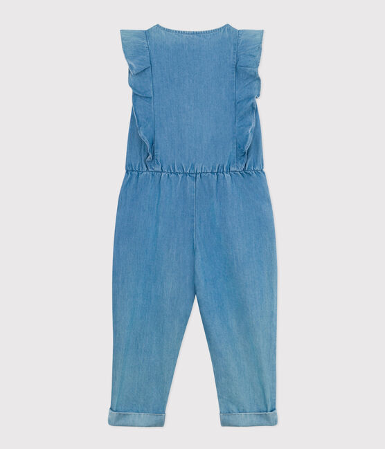 Girls' Jumpsuit DENIM CLAIR blue