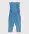 Girls' Jumpsuit DENIM CLAIR blue