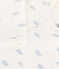 Tube Knit Cloud Patterned Bodyjama MARSHMALLOW white/MULTICO white