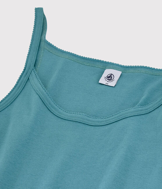 Women's Iconic Strappy Cotton Dress MIROIR blue