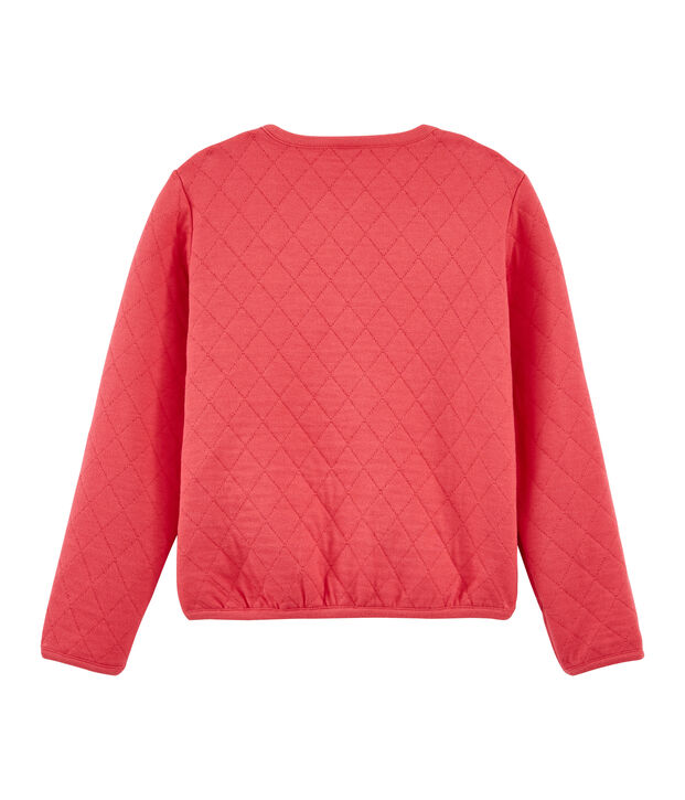 Girls' Cardigan red