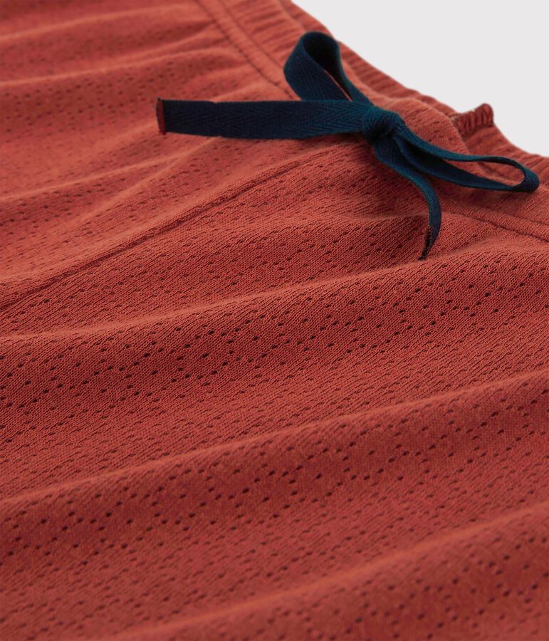 Women's Openwork Cotton Shorts brown