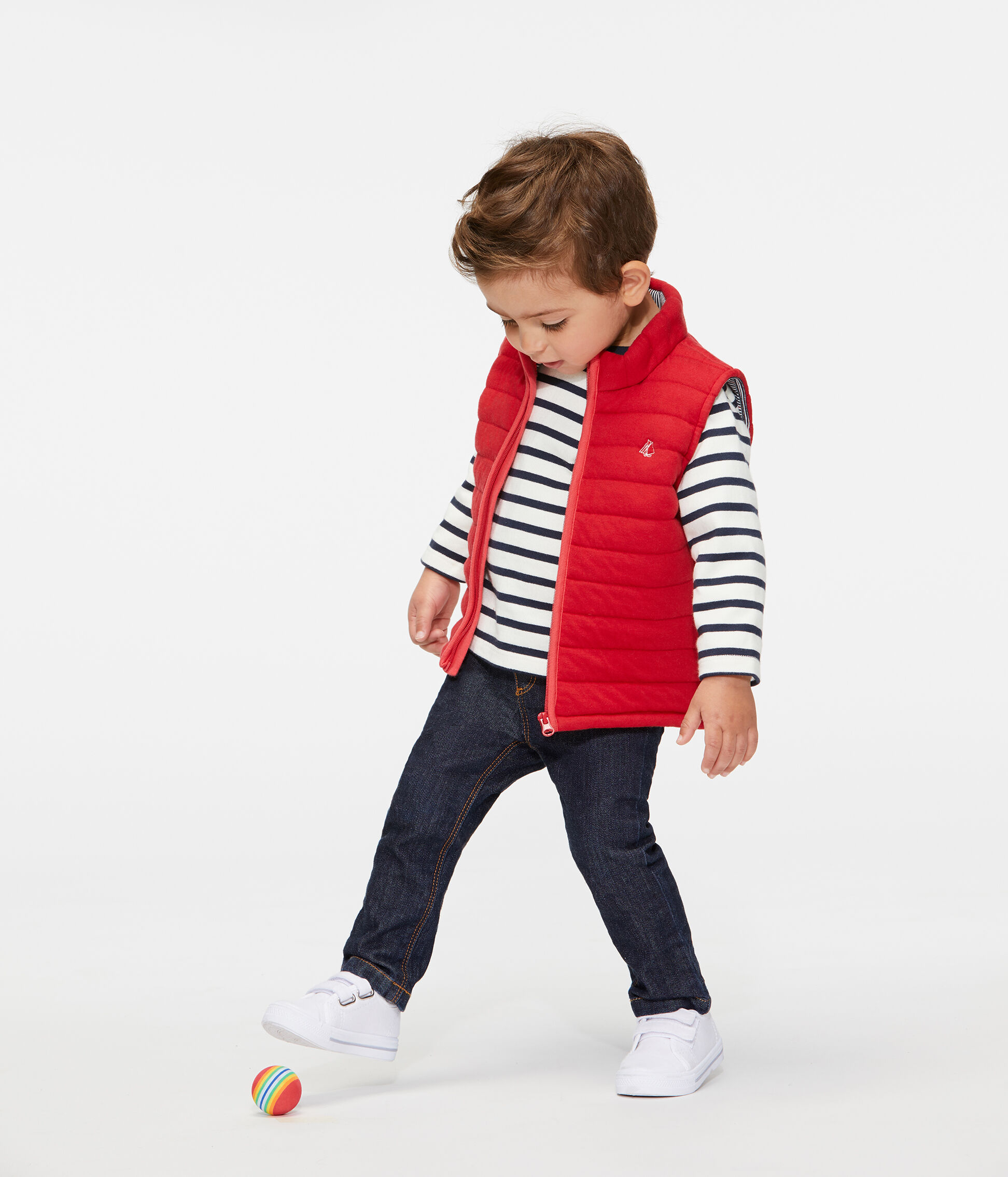 sleeveless jacket for baby boy