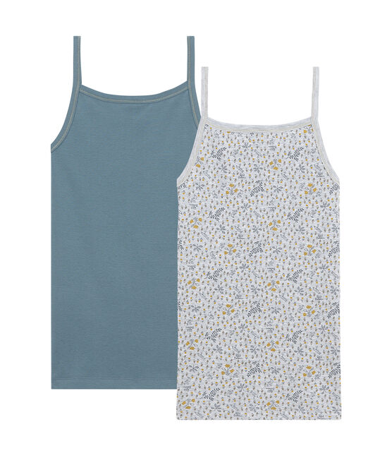 Girl's strap vest duo variante 1