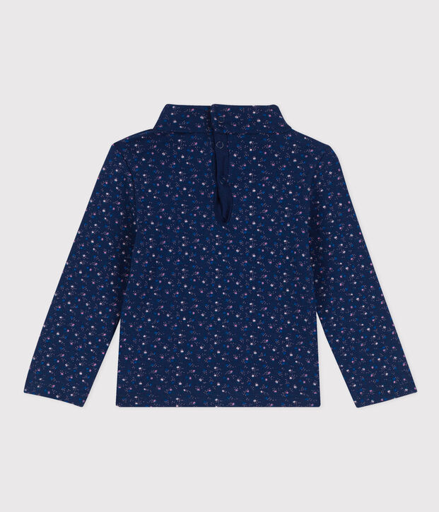 Babies' Cotton Polo Neck blue/multicolor