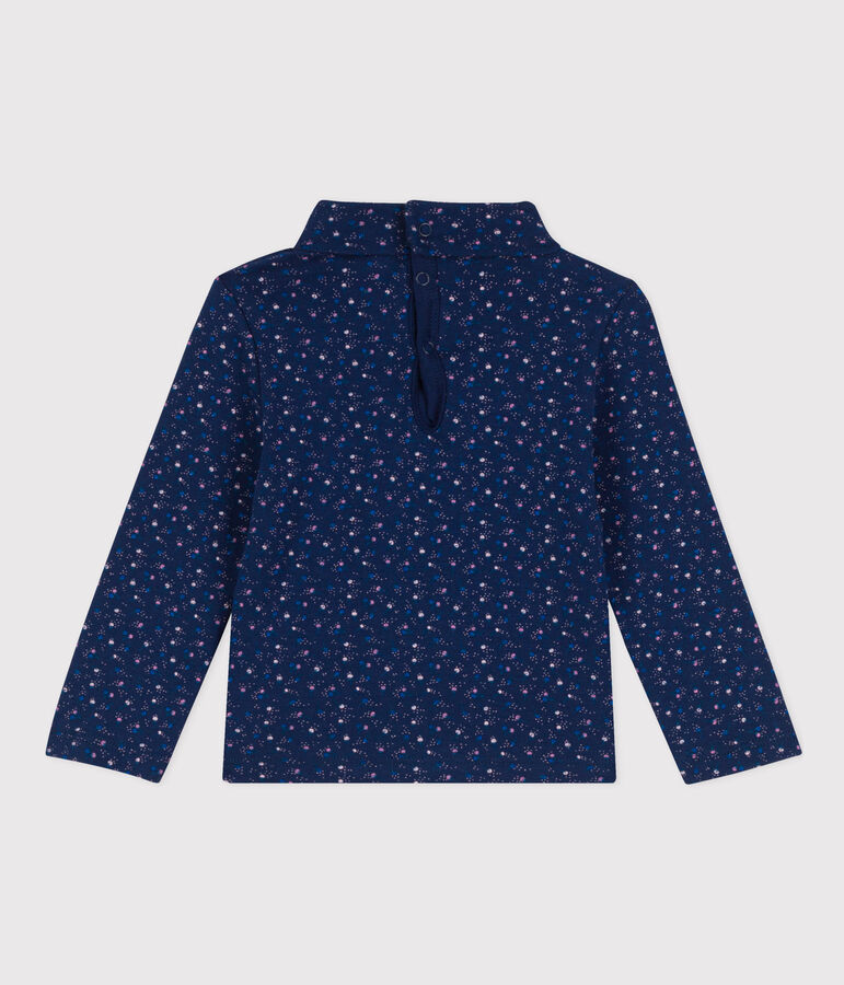 Babies' Cotton Polo Neck blue/multicolor