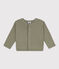 Babies' Cotton Cardigan  MARECAGE green