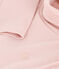 Cotton roll neck top for girls or boys SALINE pink