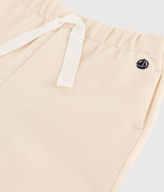 Babies' Fleece Trousers AVALANCHE Ecru