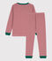 Children's Unisex Pinstriped Cotton Pyjamas STOP /MARSHMALLOW