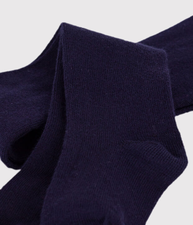 Plain cotton tights for babies SOIR