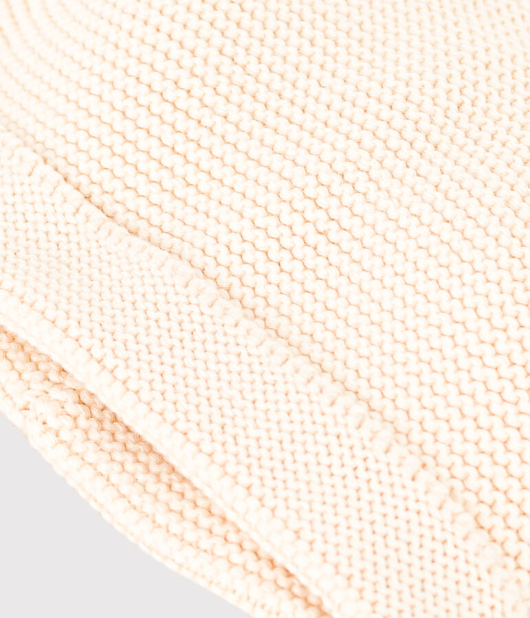 Knit Hat Ecru