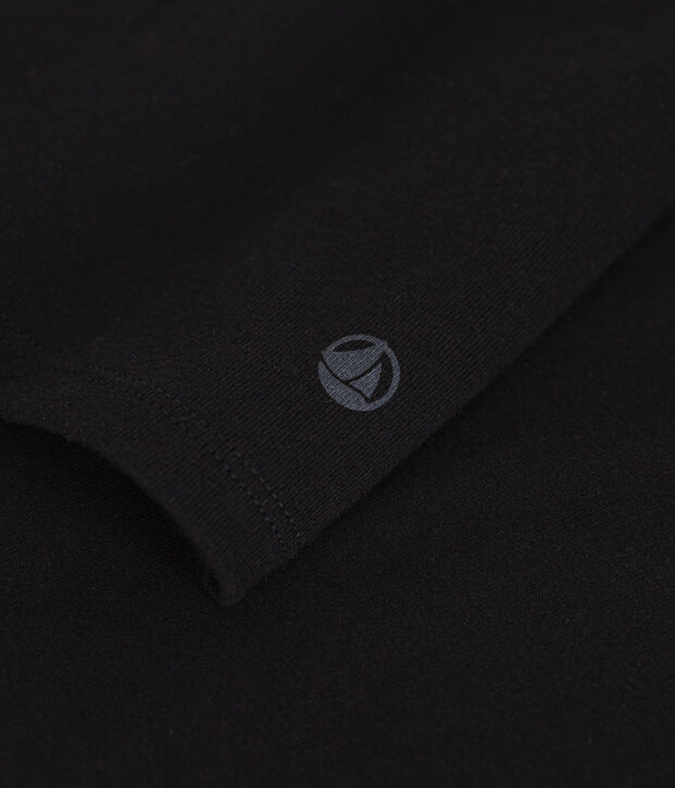 Women's Iconic Cocotte Stitch Cotton T-Shirt black