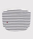 Babies' stripy cotton bag