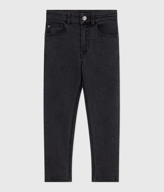 Children's denim trousers NOIR DELAVE black