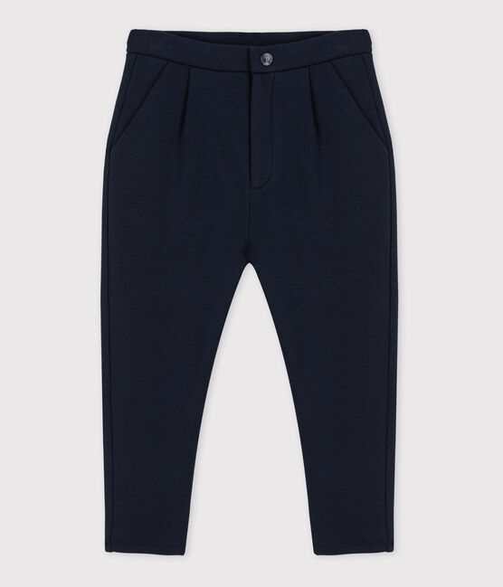 Unisex Warm Velour Fleece Trousers SMOKING blue