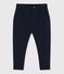 Unisex Warm Velour Fleece Trousers SMOKING blue