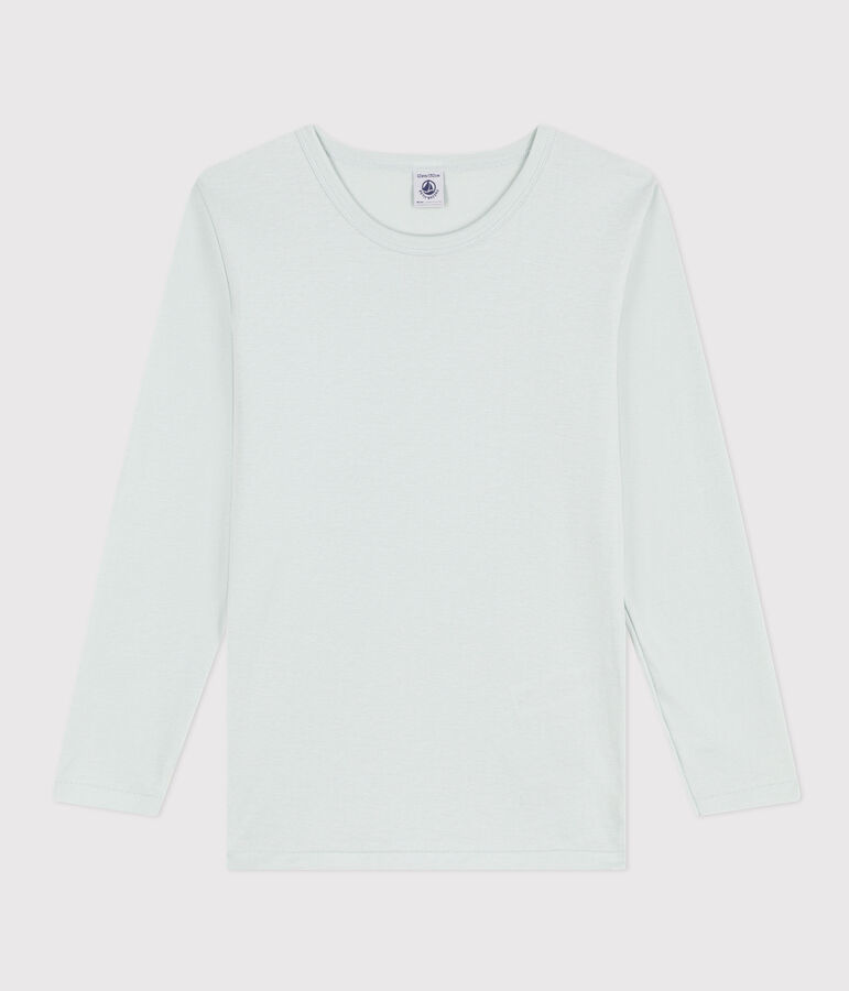 Long-sleeved cotton T-Shirt blue