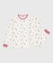 Children's Paris print cotton pyjamas MARSHMALLOW white/MULTICO white