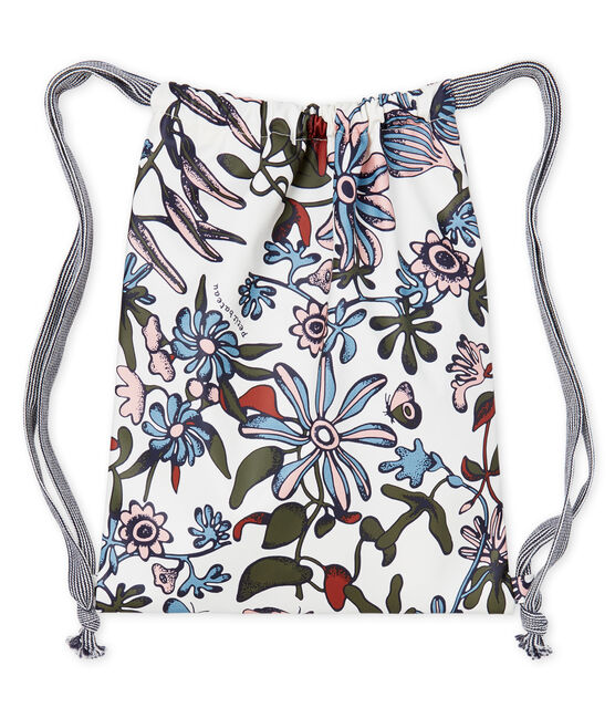 Snack bag in printed fabric MARSHMALLOW white/MULTICO white