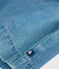 Babies' Sleeveless Light Denim Dress DENIM CLAIR blue