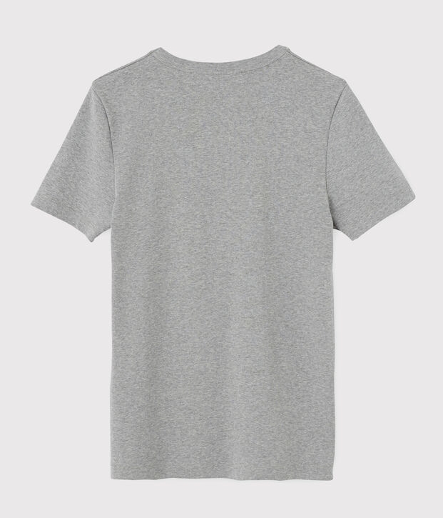 Men's short-sleeved T-shirt grey