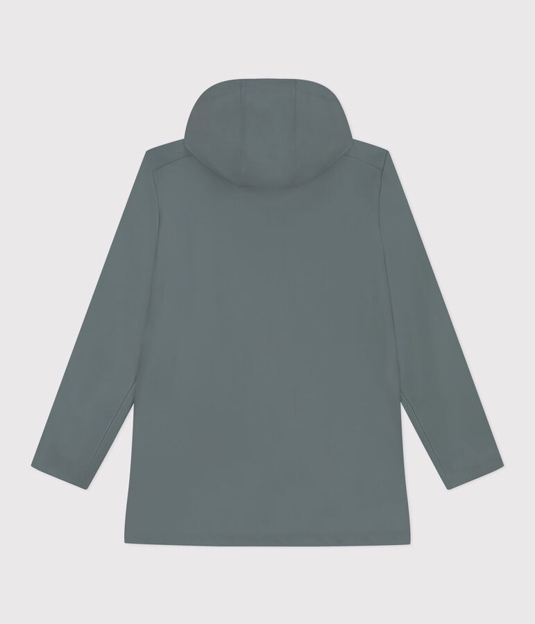 Iconic raincoat for men or women THUYA green