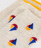 Children's cotton socks printed with boats - 2-Pack variante 1