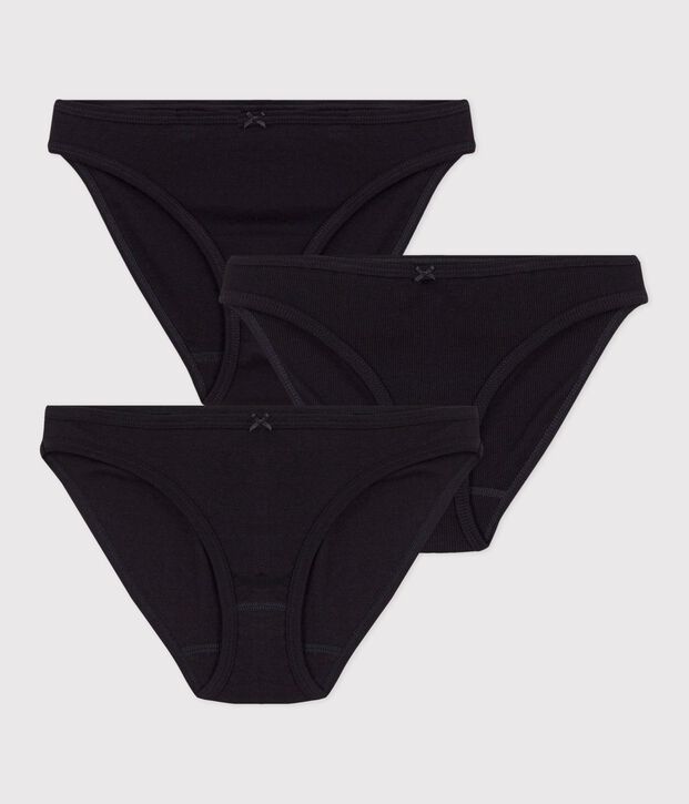 Pack of women's cotton pants multicolor