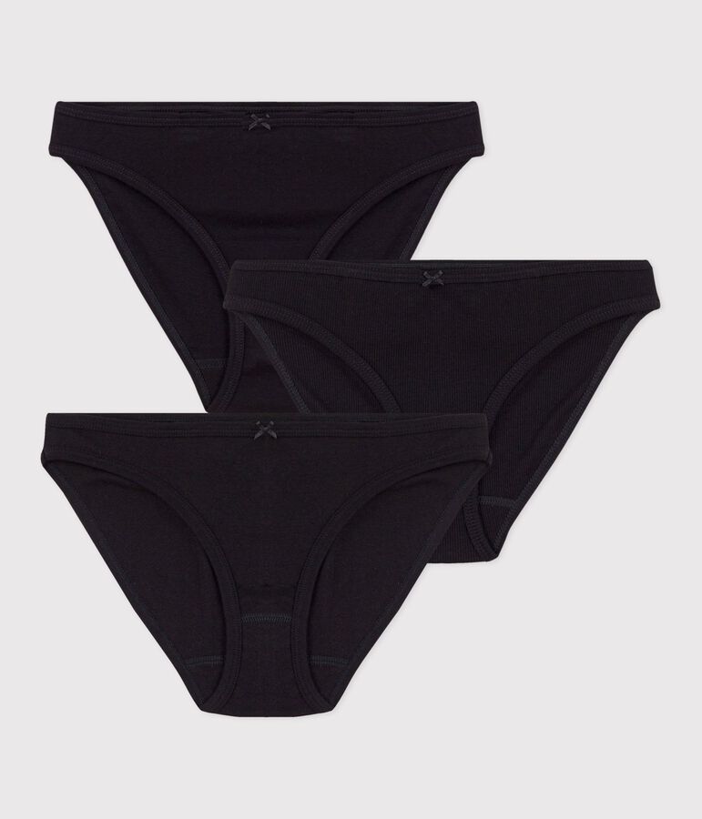 Pack of women's cotton pants multicolor