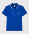 Boys' Short-Sleeved Jersey Polo Shirt SURF blue