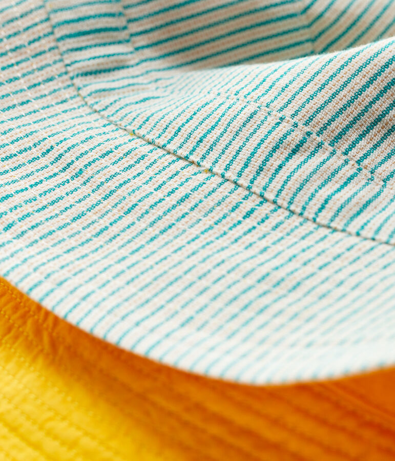 Baby Girls' Reversible Floppy Sun Hat green/multicolor