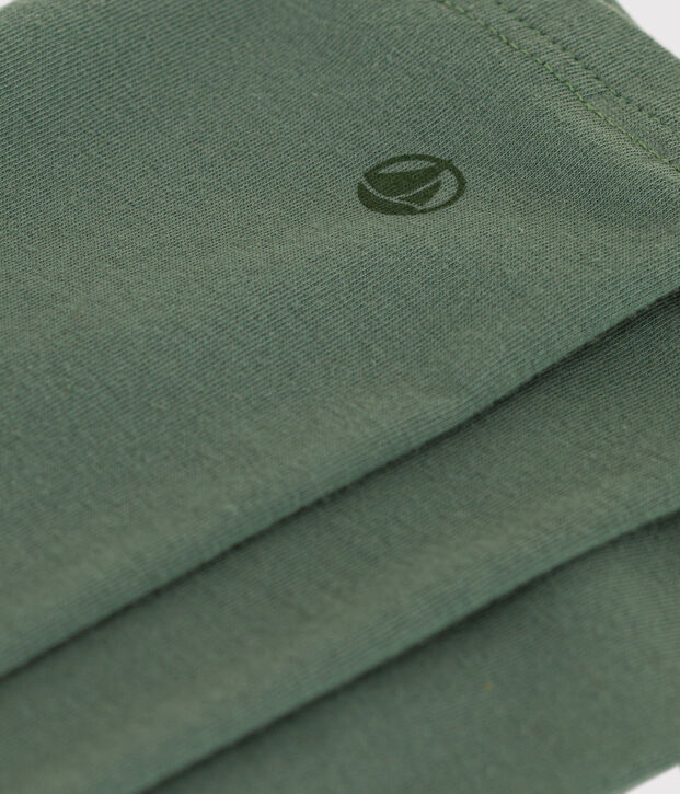 Girls' Elastane Jersey Leggings green