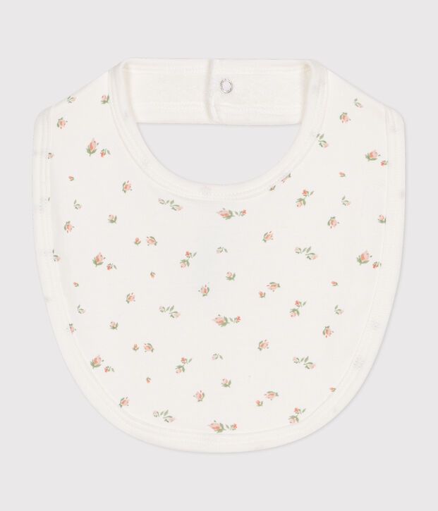 Babies' bib white/multicolor