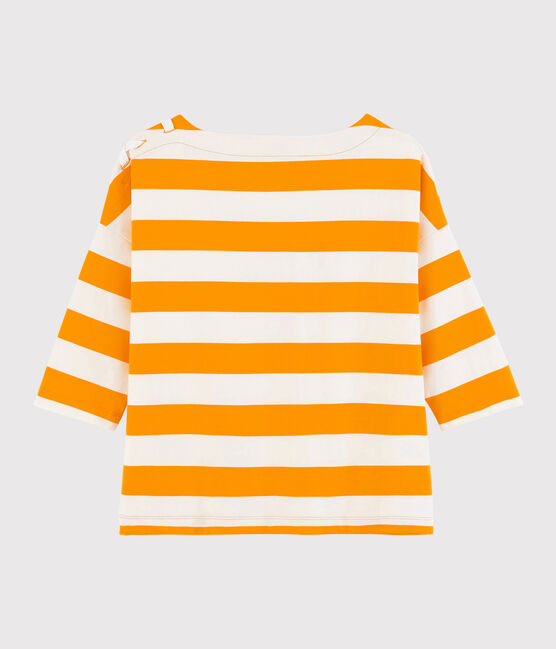 Women's Breton Top TEHONI yellow/MARSHMALLOW white