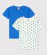 Boys' Palm Print Short-Sleeved Organic Cotton T-shirts - 2-Pack