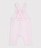 Babies' thick cotton dungarees with a star pattern BARELY