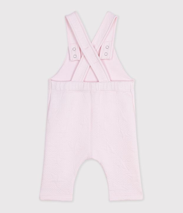 Babies' thick cotton dungarees with a star pattern BARELY